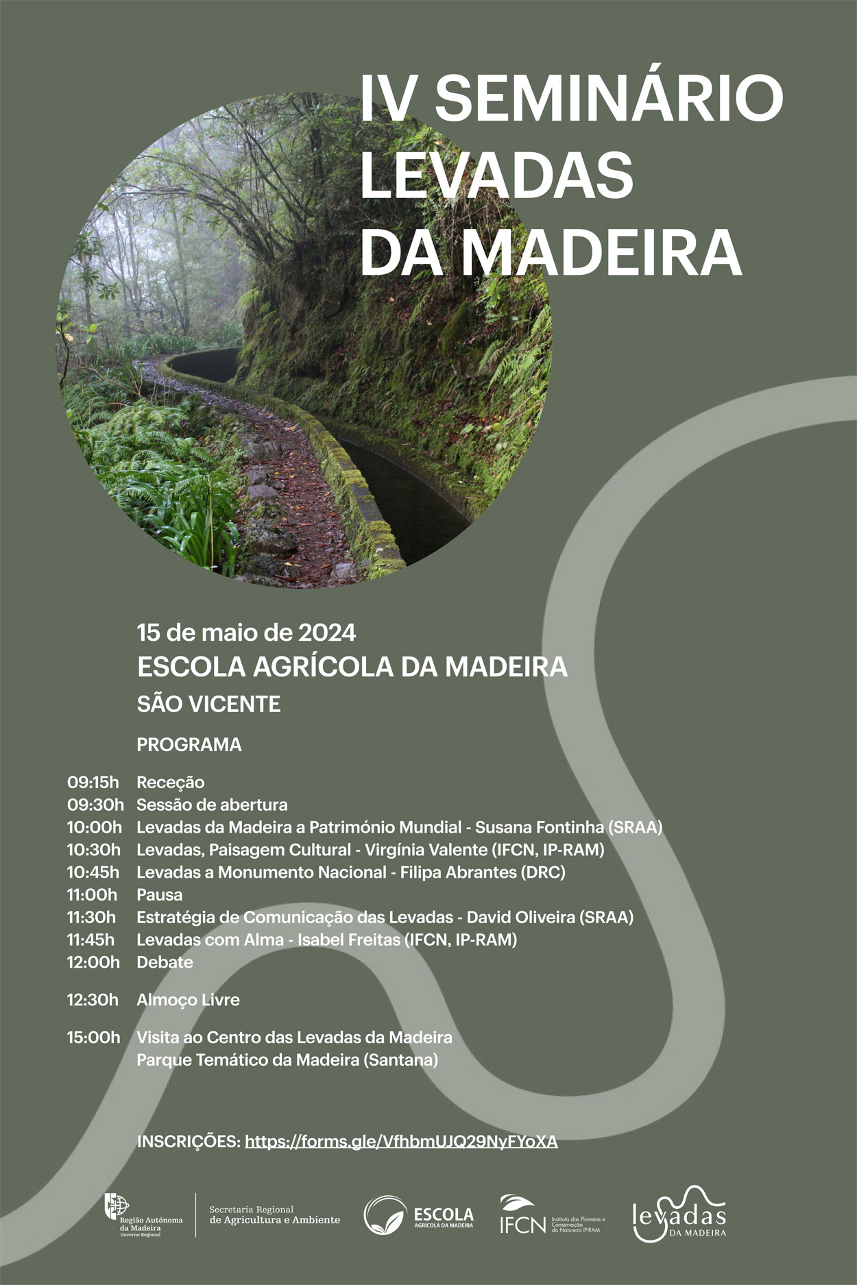 Cartaz IV SeminarioLevadas da Madeira