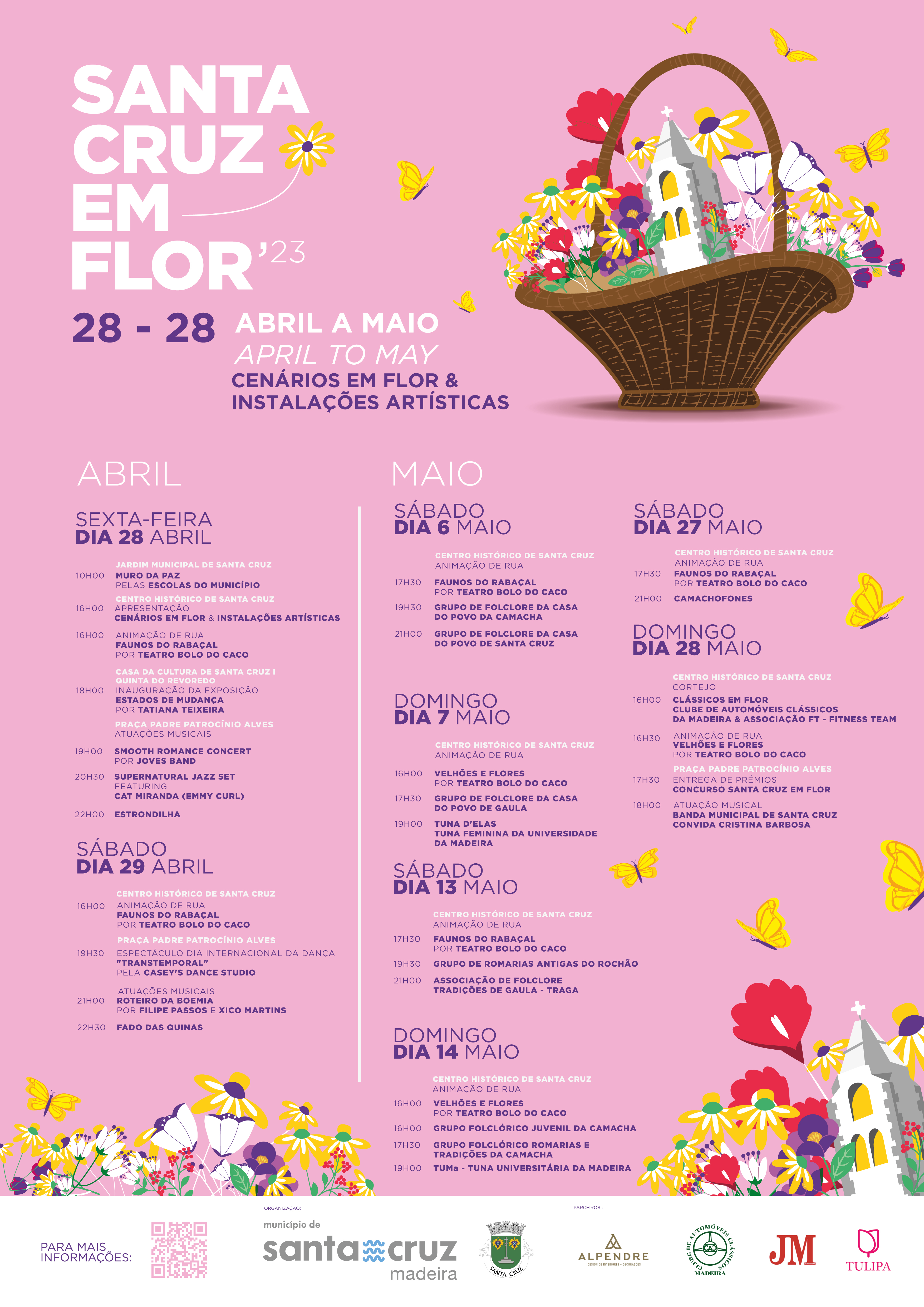 cartazsanta cruz EM FLOR 23 prog
