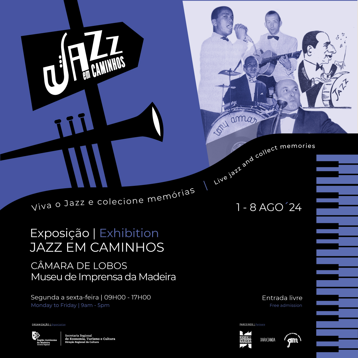 Jazz em Caminhos CamaraLobos 1200pxX1200px