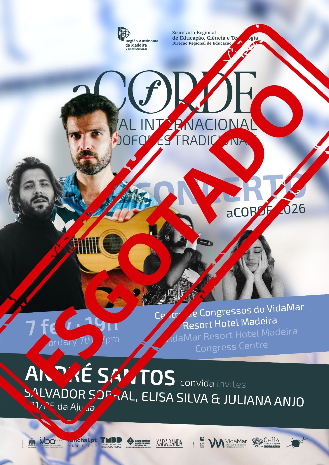 aCORDE 07FEV esgotado