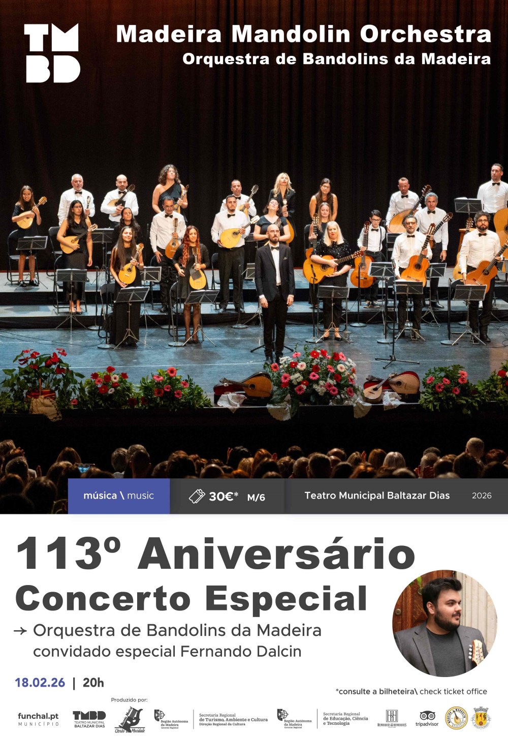 cartaz113aniversarioOrquestradebandolinsdamadeira 10FEV 2026