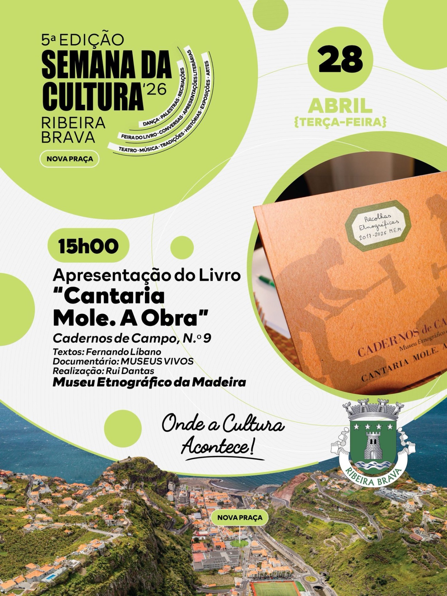 livrocantariamole semanadacultura 2026