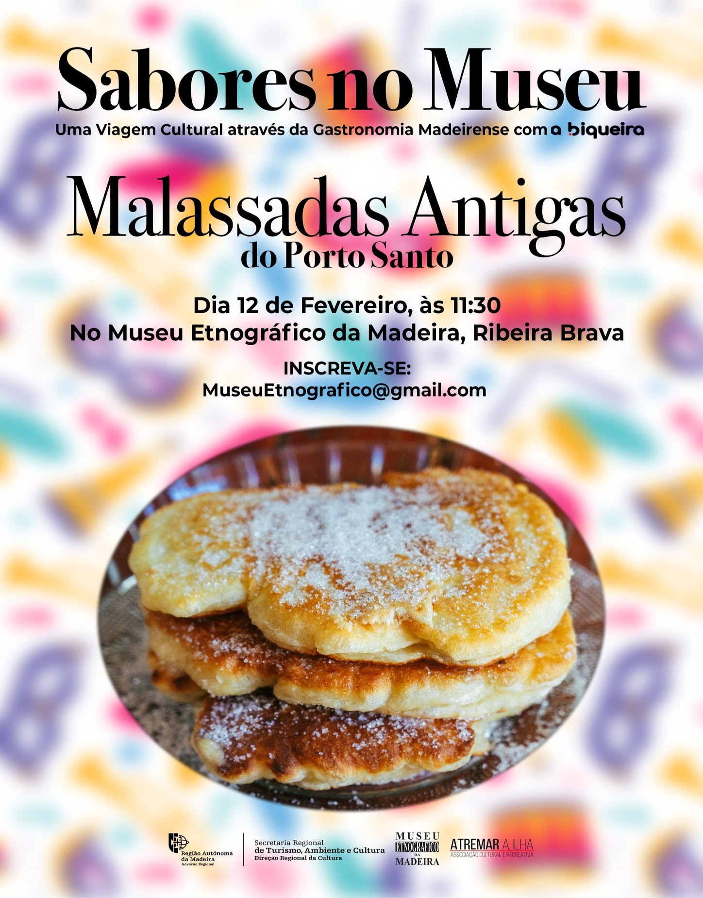 saboresnomuseu Malassadas 09FEV 2026