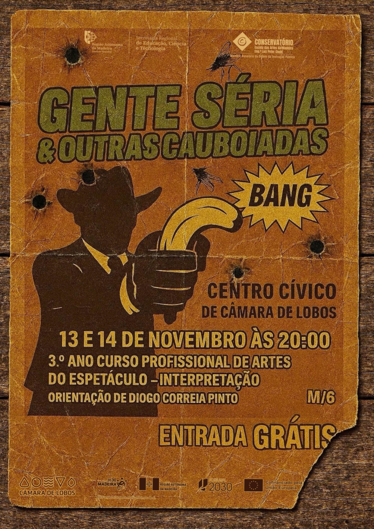 Teatro "Gente séria e outras Cauboiadas"