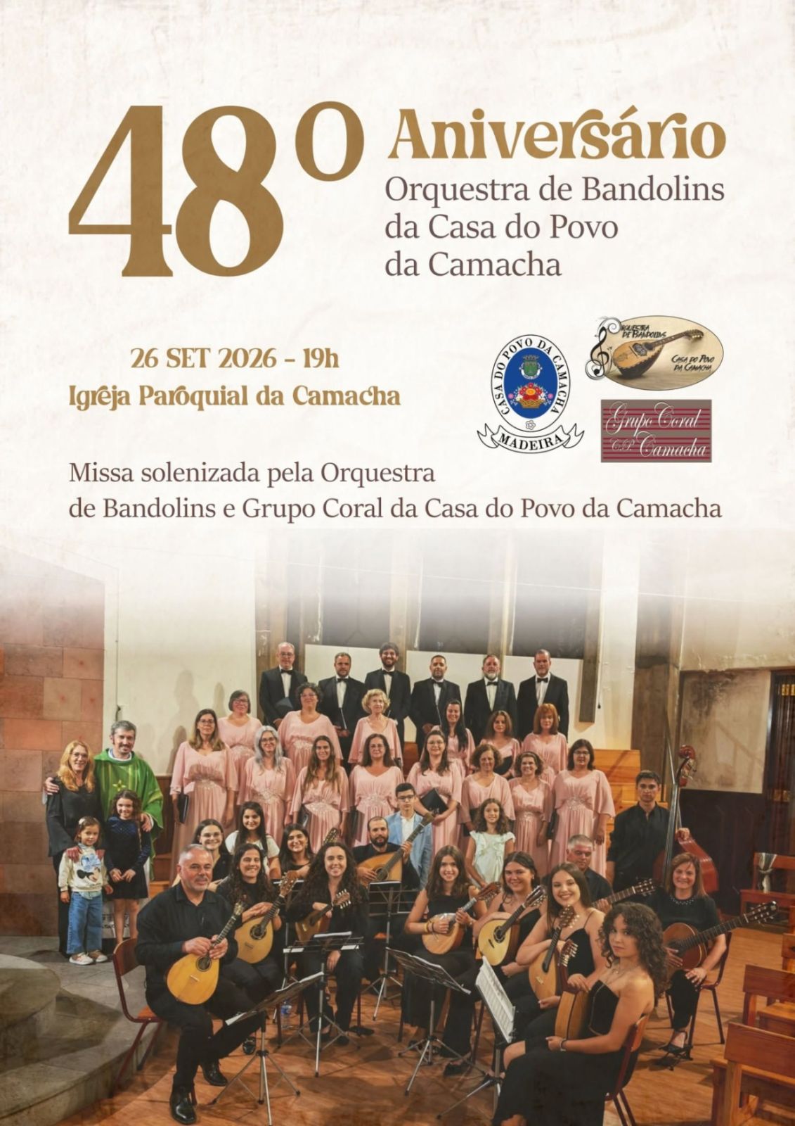 48.º Aniversário da Orquestra de Bandolins da Casa do Povo da Camacha