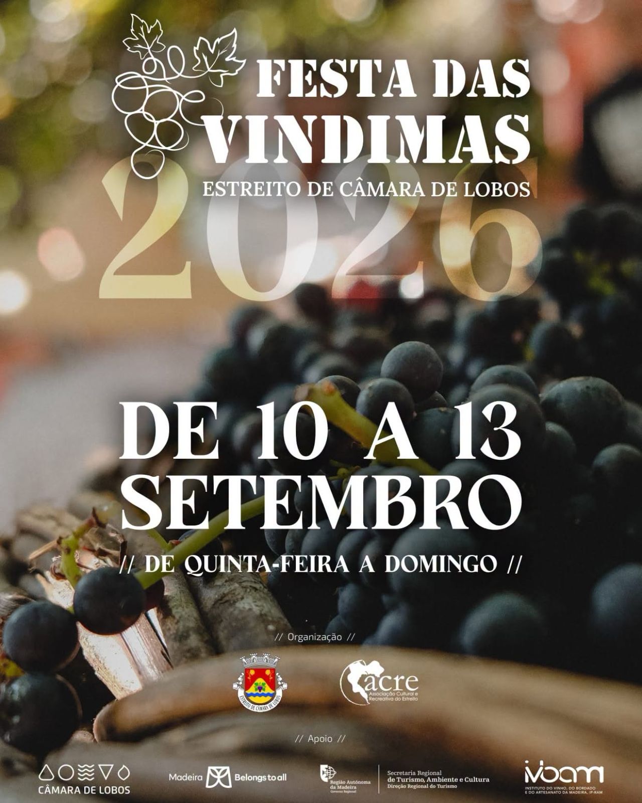 Festas das Vindimas - Estreito de Câmara de Lobos 2026