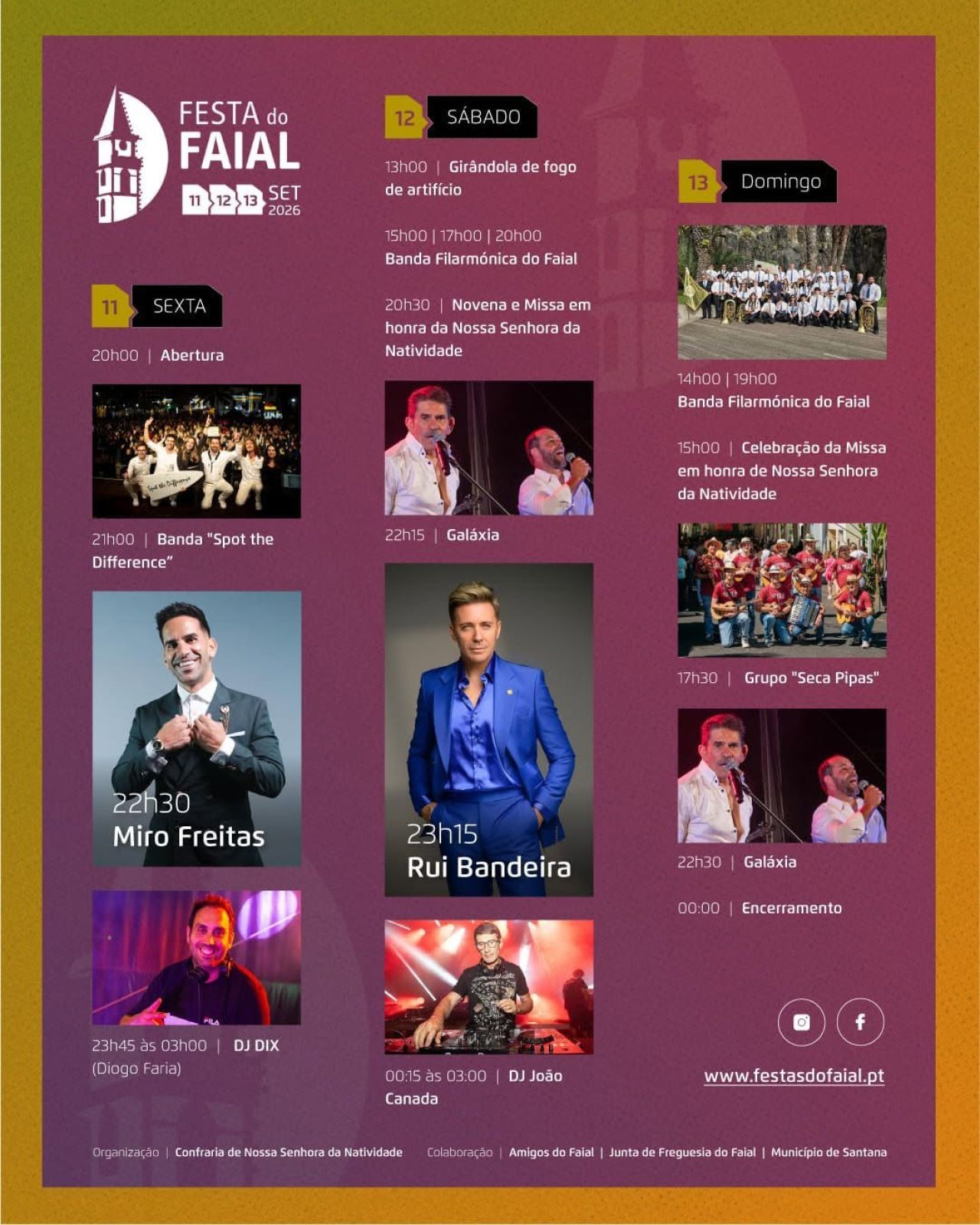 Festas do Faial 2026