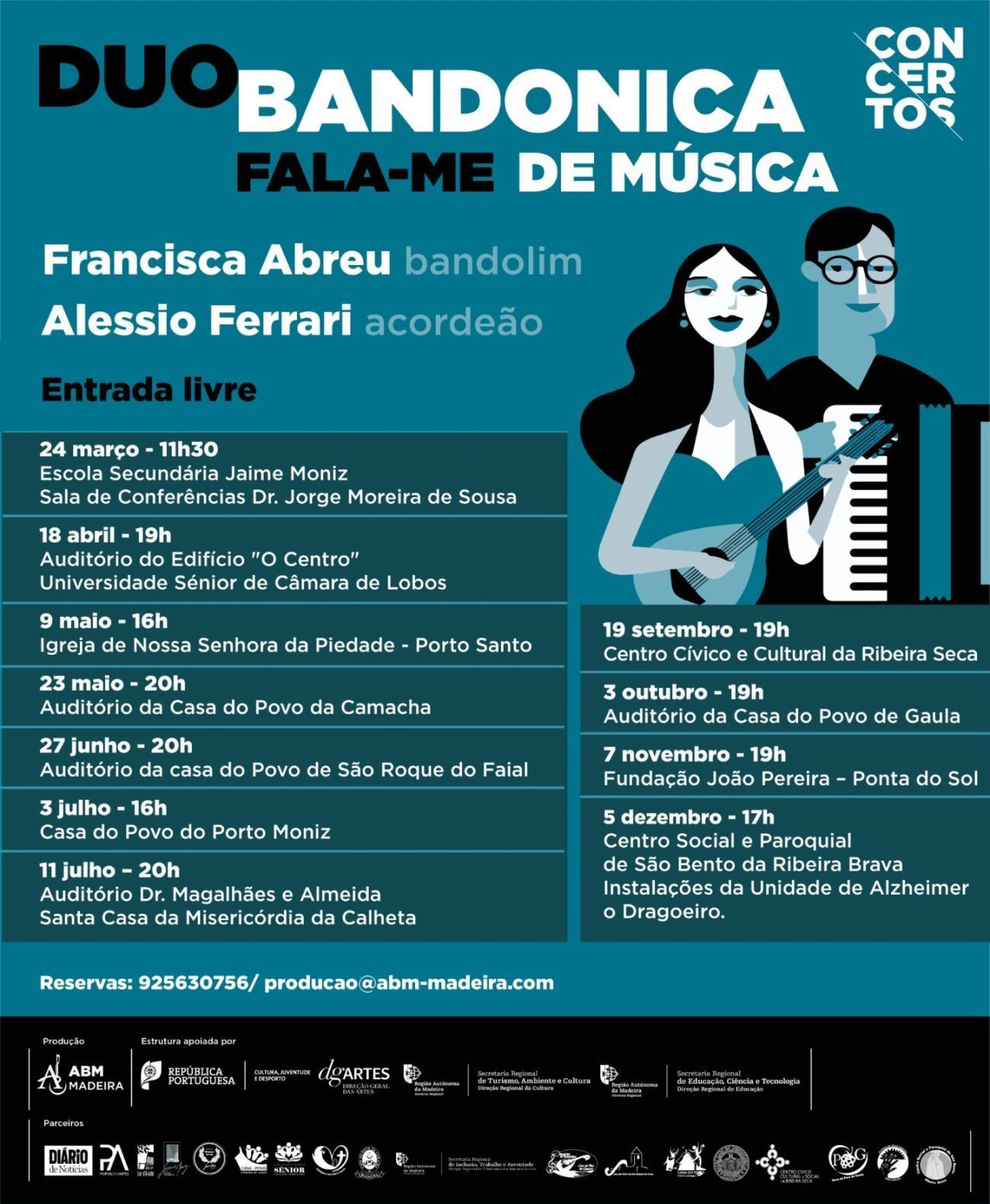 Duo Bandonica – Projeto Artístico “Fala-me de Música”