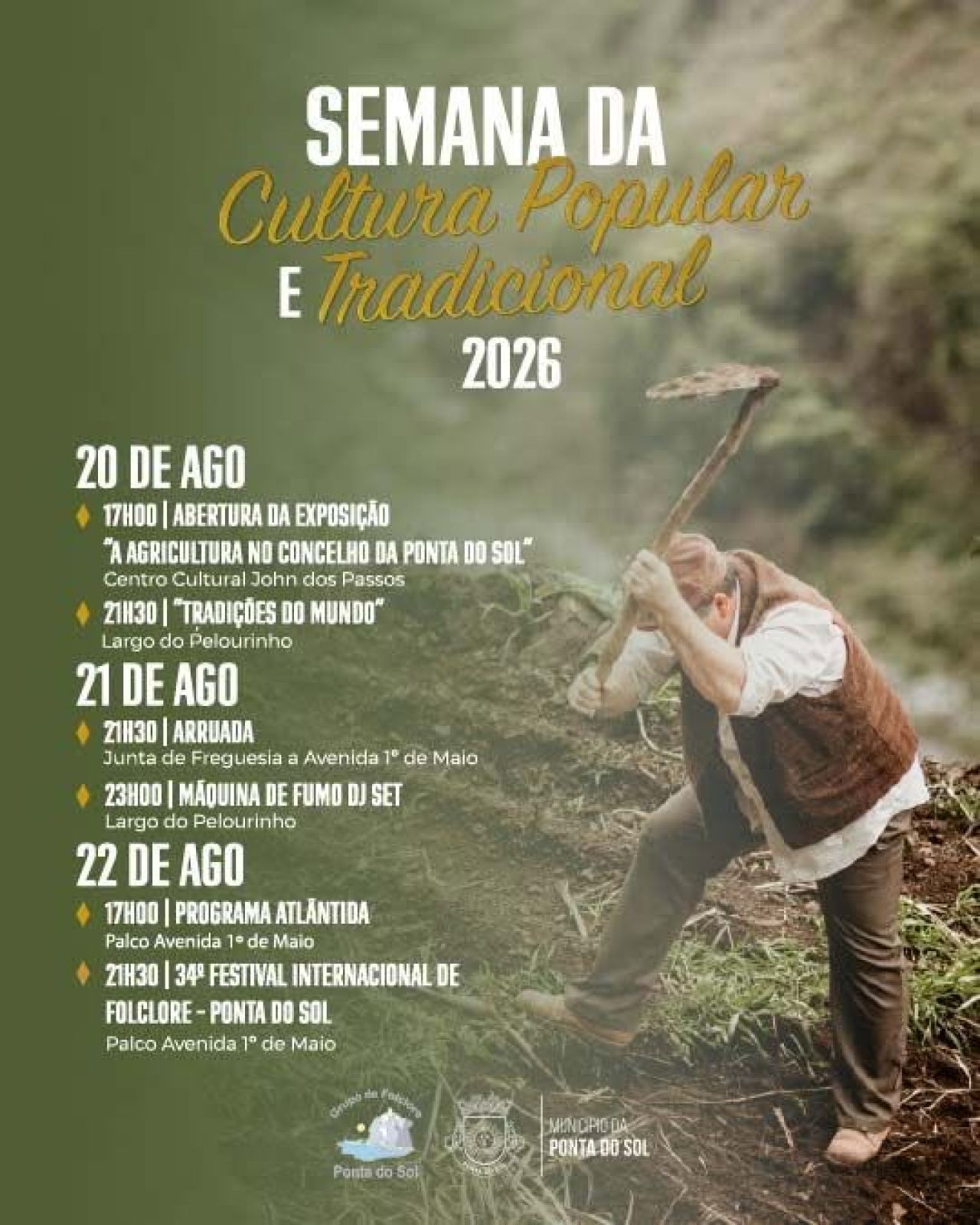 Semana da Cultura Popular e Tradicional da Ponta do Sol 2026