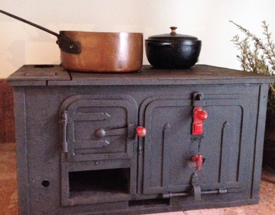 Traditional wood stove