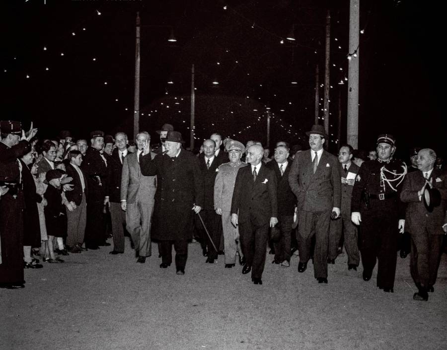 Sir Winston Churchill visit to Madeira