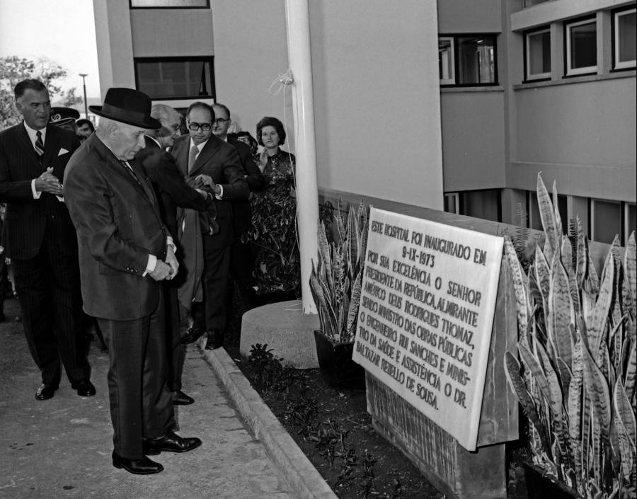 Inauguração do Hospital Distrital do Funchal 