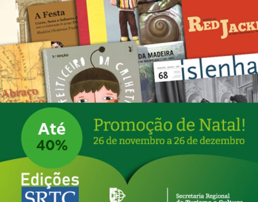 Edições SRTC Livros da Madeira - Promoção de Natal!