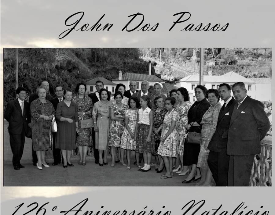 126.º Aniversário natalício de John Dos Passos