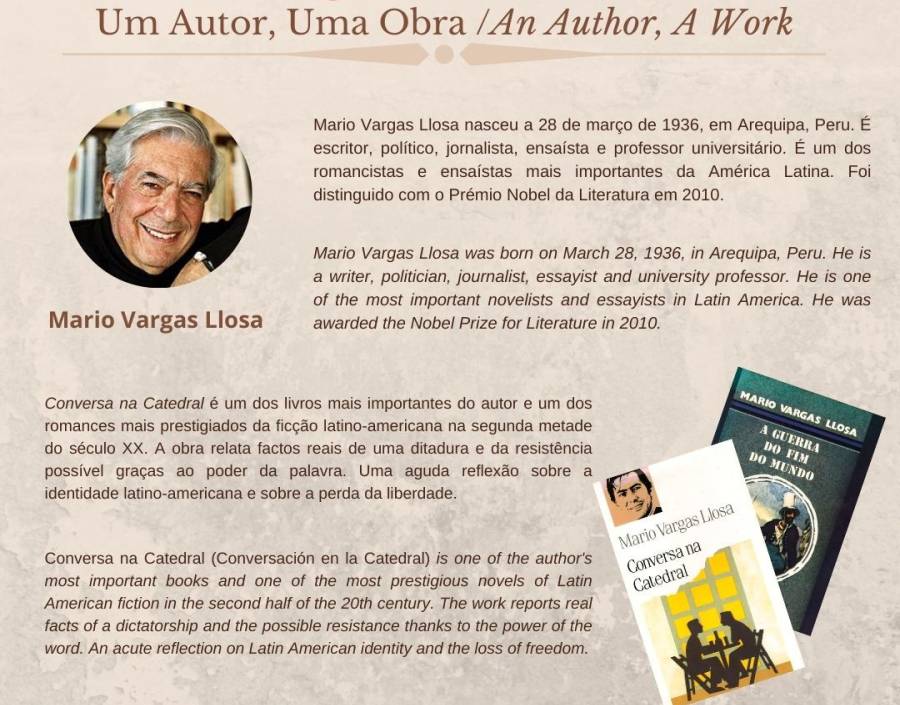 Literary Tuesday: Mario Vargas Llosa