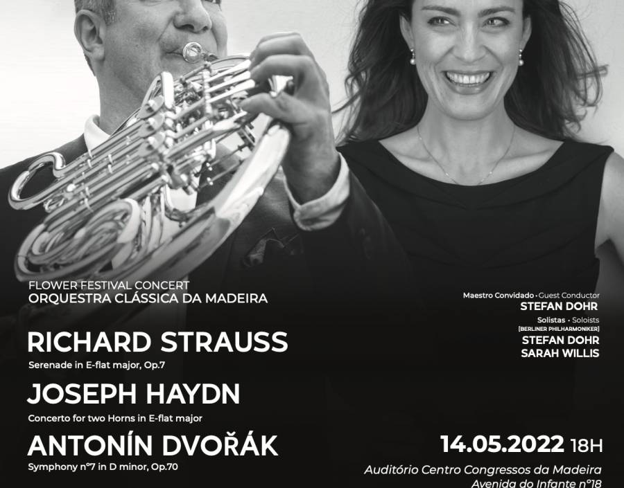 Orquestra Clássica da Madeira apresenta concerto com Stefan Dohr e Sarah Willis   