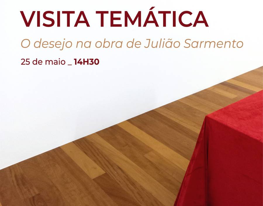 Visita temática: “O desejo na obra de Julião Sarmento”