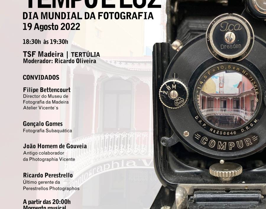 Dia Mundial da Fotografia - Museu de Fotografia da Madeira – Atelier Vicentes