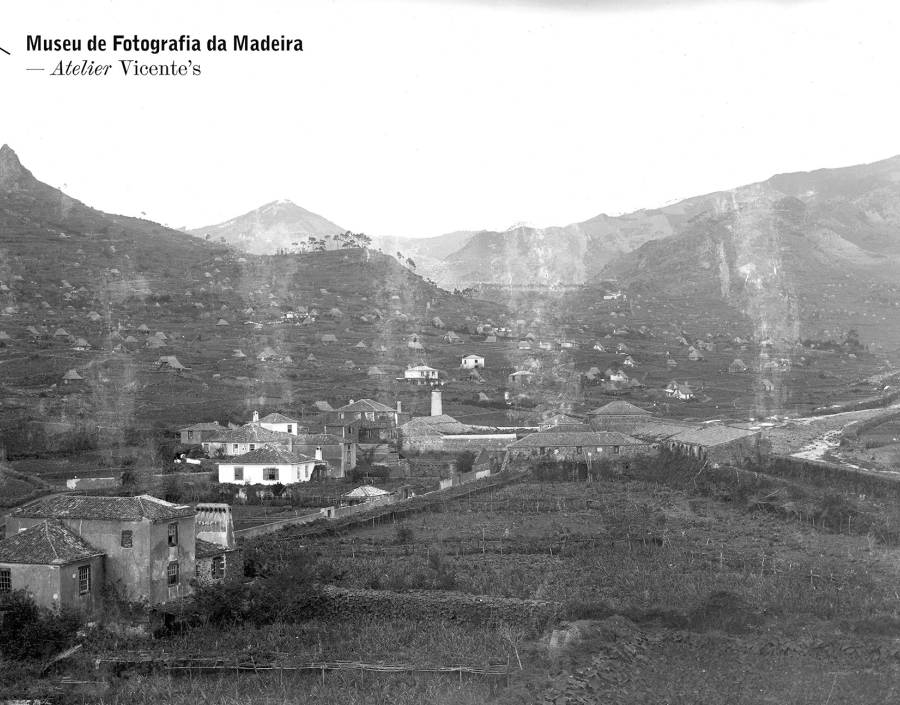 Vista parcial do vale de Machico
