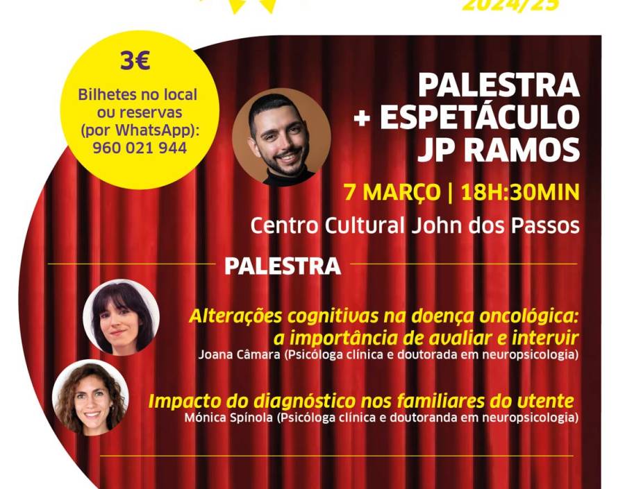 Palestra + Espetáculo JP Ramos