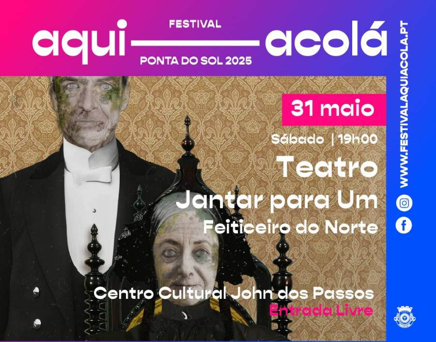 Teatro: Jantar Para Um