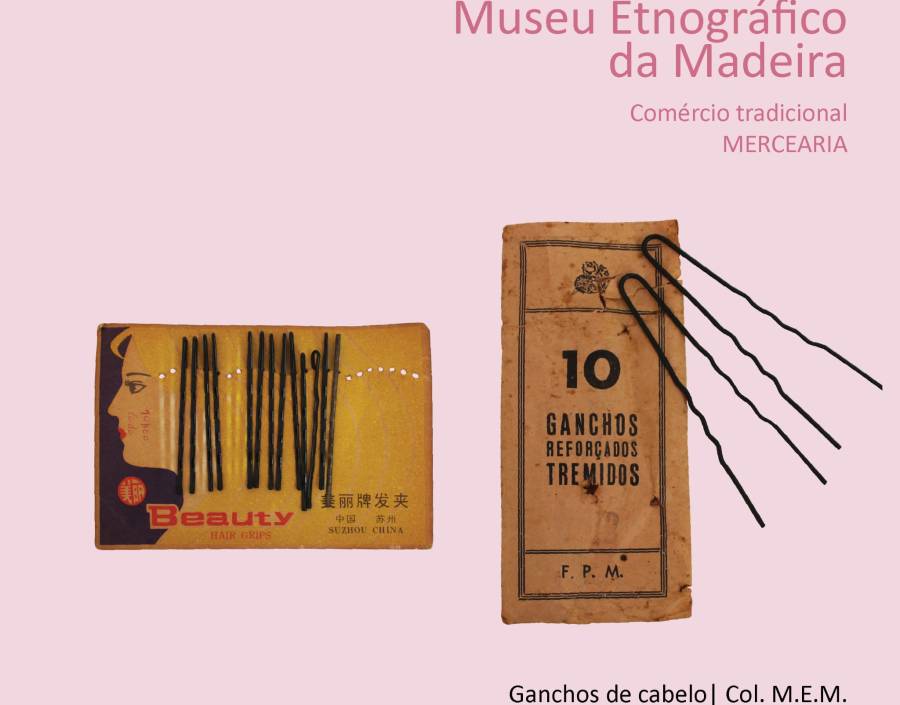 Coleção do Museu Etnográfico da Madeira | Ganchos de Cabelo