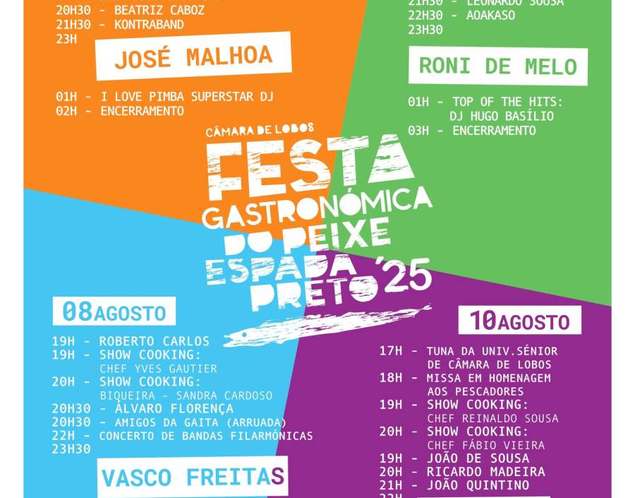 Festa Gastronómica do Peixe Espada Preto 2025