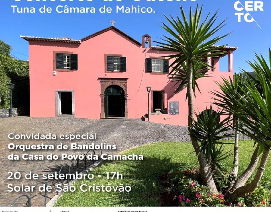 Tuna de Câmara de Machico apresenta: Concerto de Outono