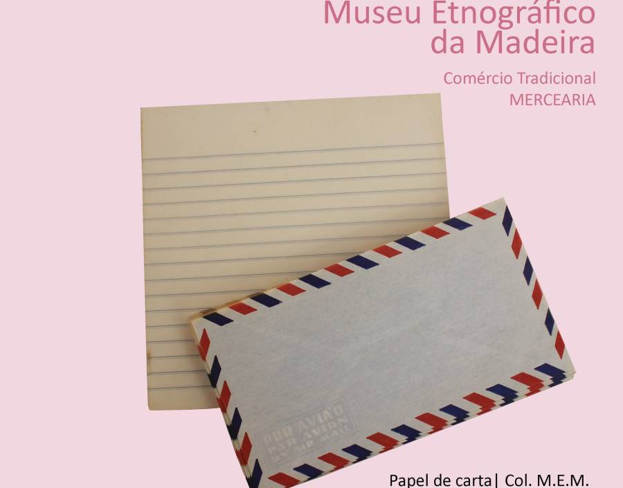 Coleção do Museu Etnográfico da Madeira | Comércio tradicional: Mercearia - Papel de Carta