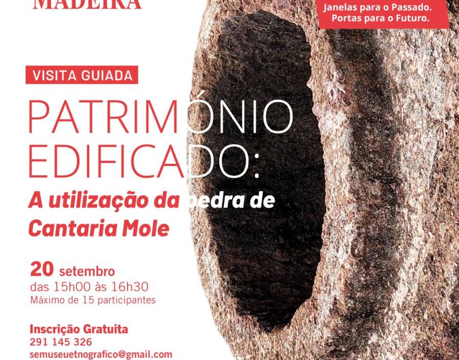 Visita Temática Guiada | Património Edificado: A utilização da pedra de Cantaria Mole