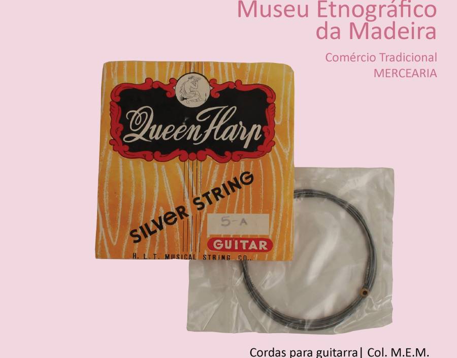 Coleção do Museu Etnográfico da Madeira | Comércio tradicional: Mercearia - Cordas de Guitarra