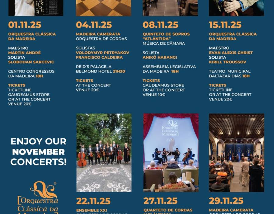 A Orquestra Clássica da Madeira apresenta: