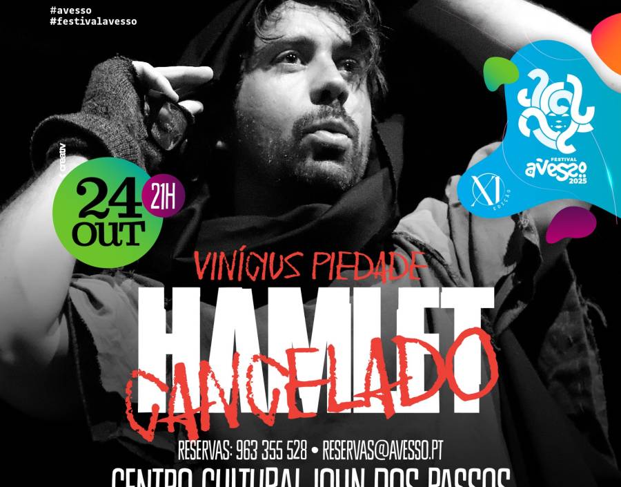 Festival Avesso: Hamlet Cancelado