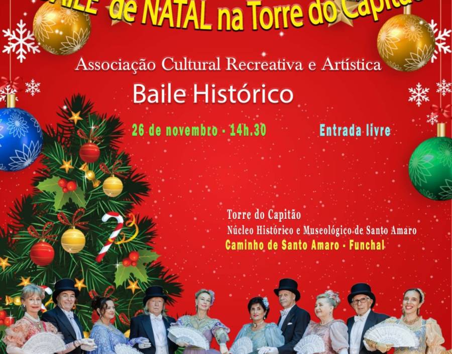 Baile de Natal na Torre do Capitão