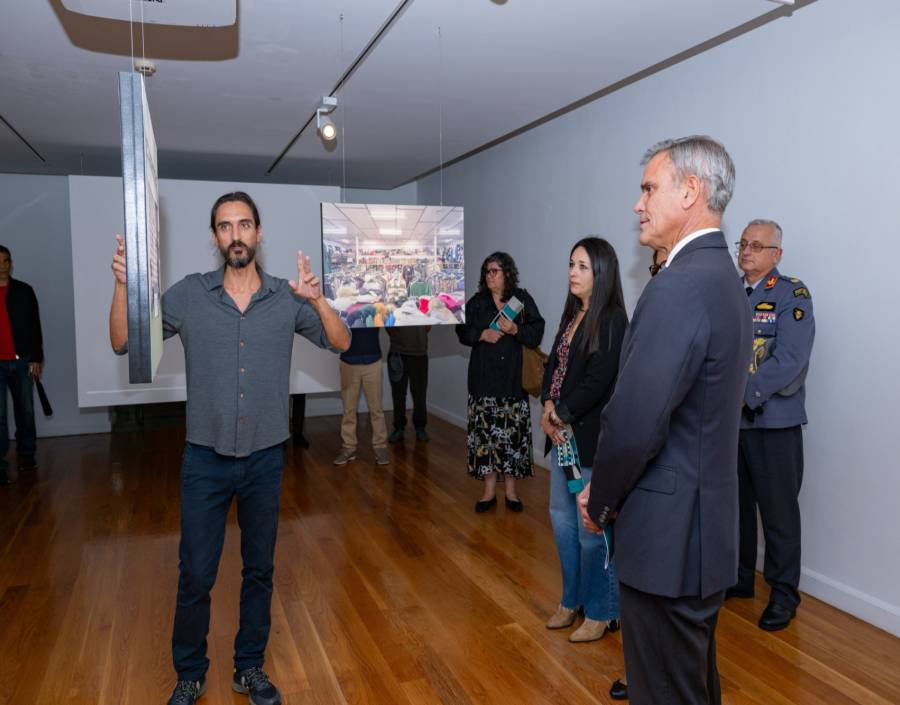 Inauguração da mostra “Fitas” de Hugo Olim