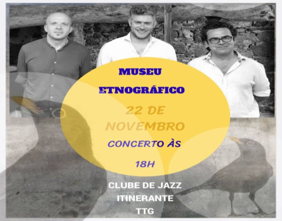 O Clube de Jazz Itinerante apresenta o Trio TTG