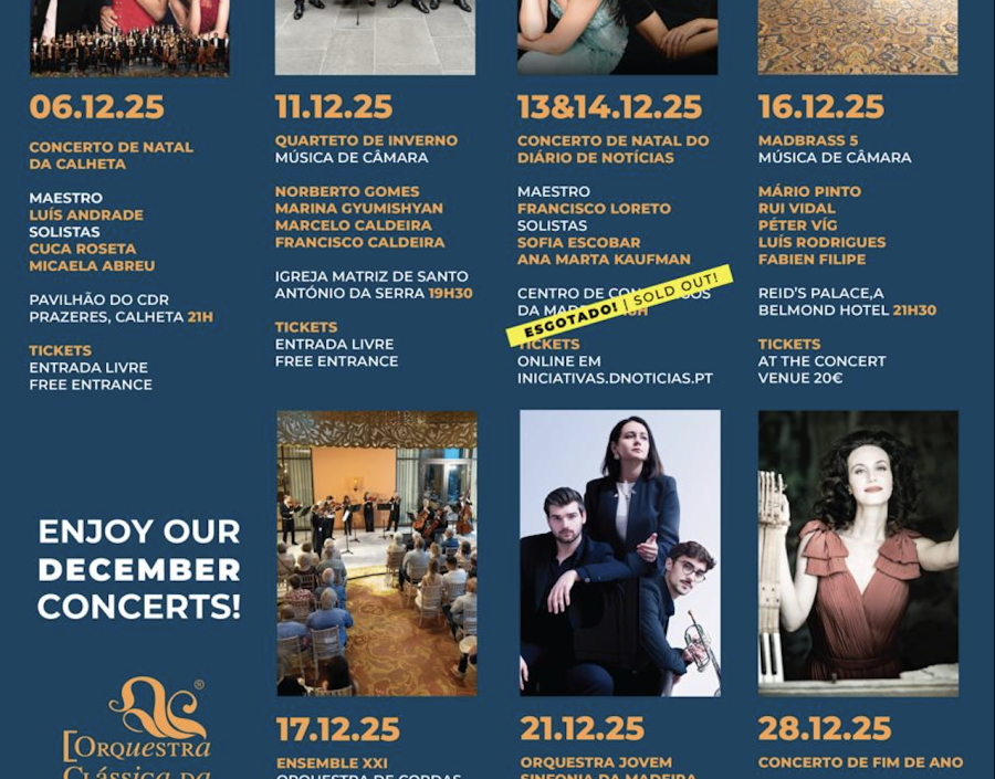 A Orquestra Clássica da Madeira apresenta:
