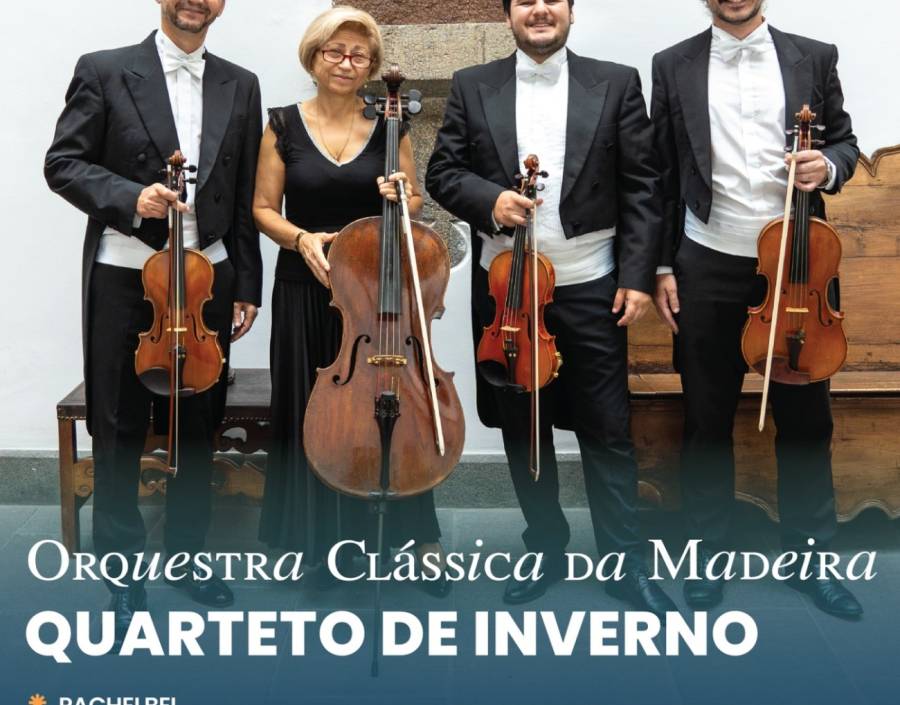  A Orquestra Clássica da Madeira apresenta: Quarteto de Inverno