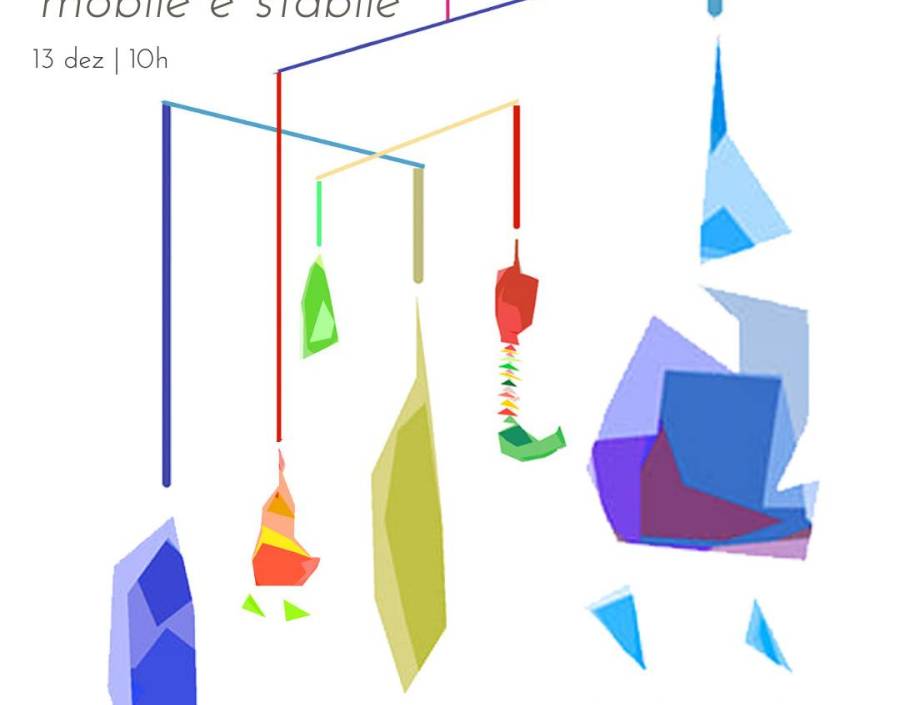 Oficina criativa de Natal: “mobile e stabile”