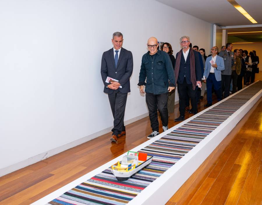 Inauguração da exposição 