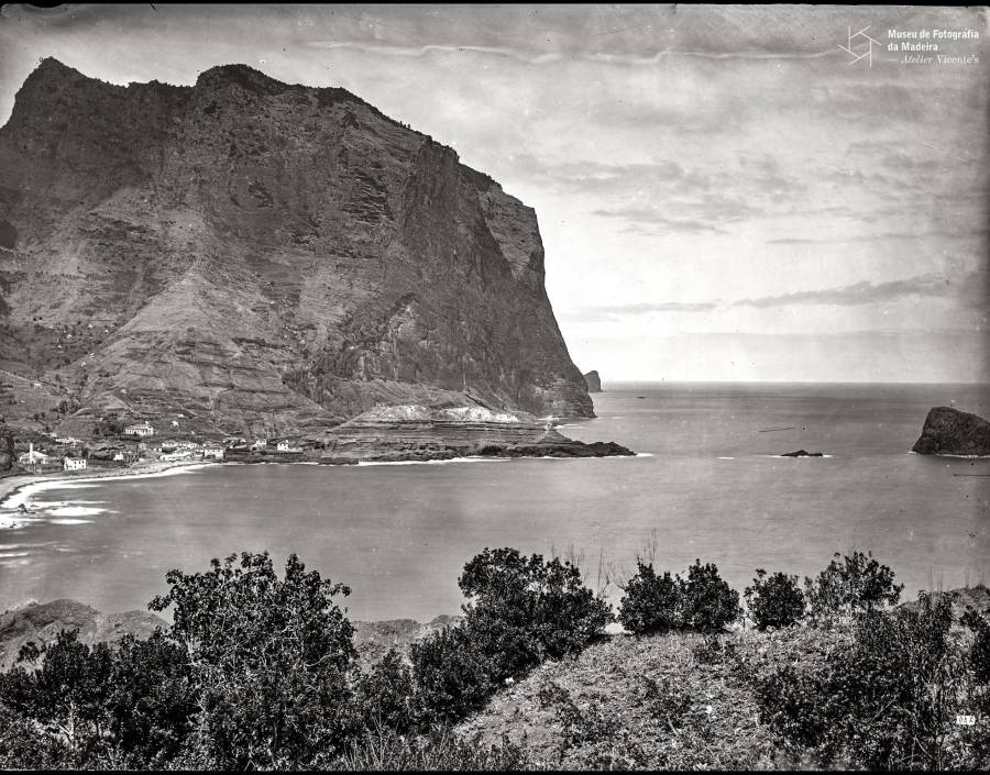 Vista do lugar do Porto da Cruz | Anterior 1905