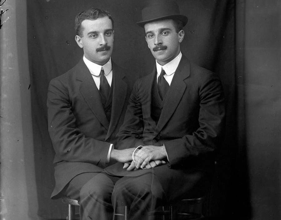 Retrato dos irmãos Bianchi (António e Gabriel)