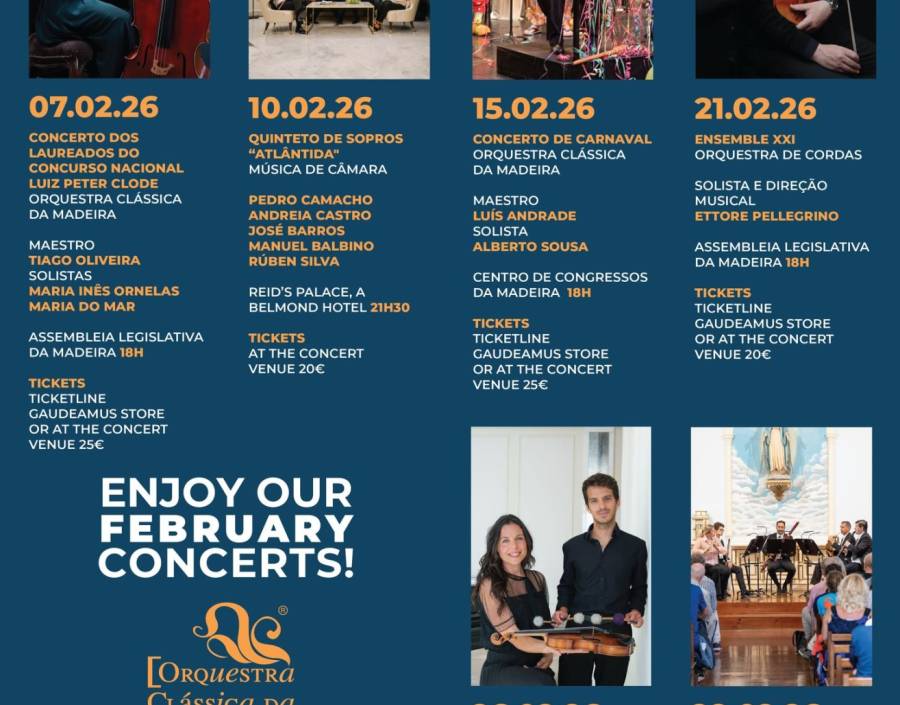 A Orquestra Clássica da Madeira apresenta: