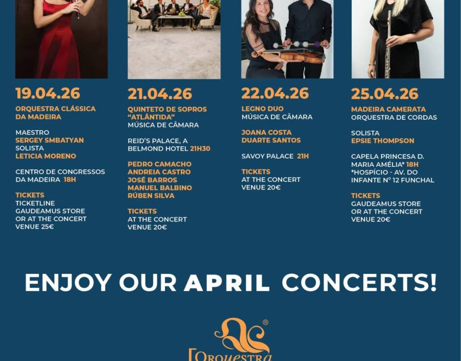 A Orquestra Clássica da Madeira apresenta: