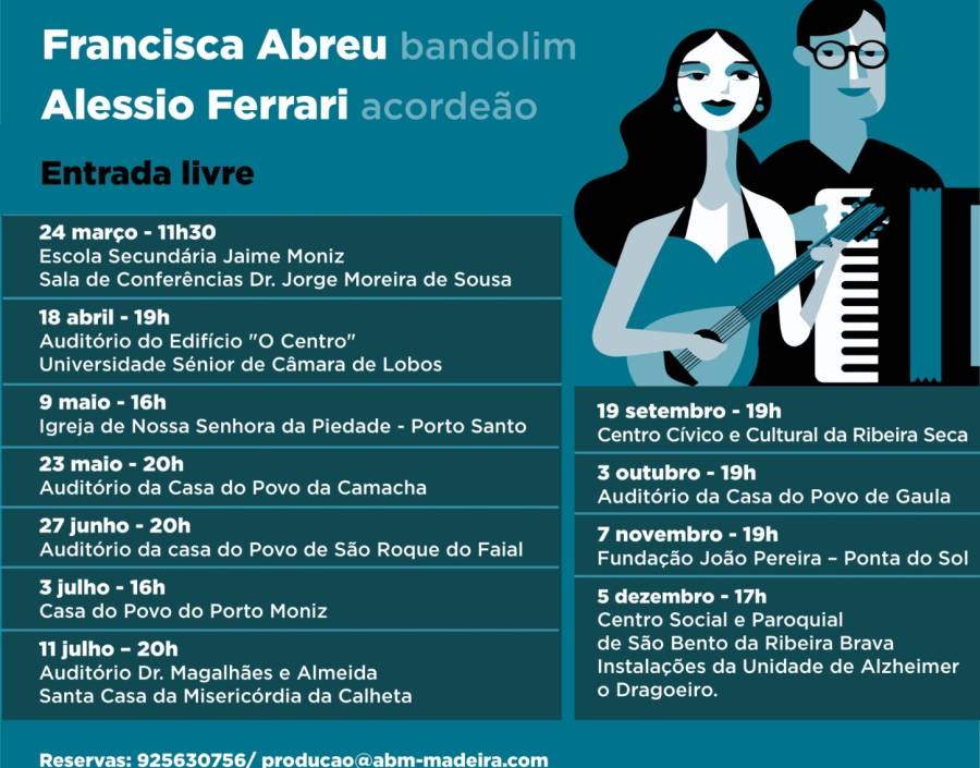 Duo Bandonica – Projeto artístico “Fala-me de Música”