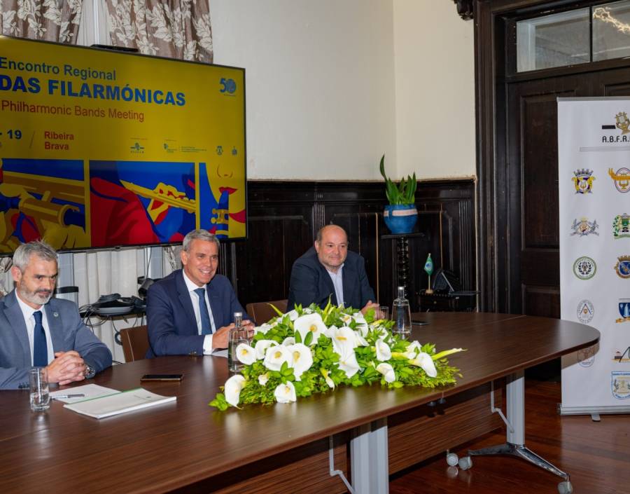 Conferência de Imprensa do XLI Encontro Regional de Bandas Filarmónicas da Região Autónoma da Madeira