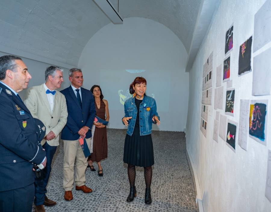 Inauguração da exposição 'Wa', de Hanamaro Chaki