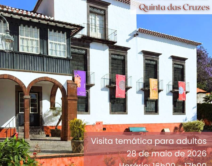 Visita temática | Literatura e Património: Roteiro Literário na Quinta das Cruzes