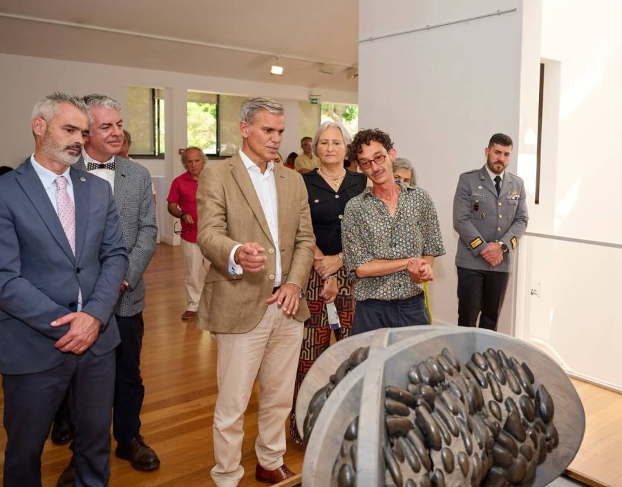 Inauguração da exposição 