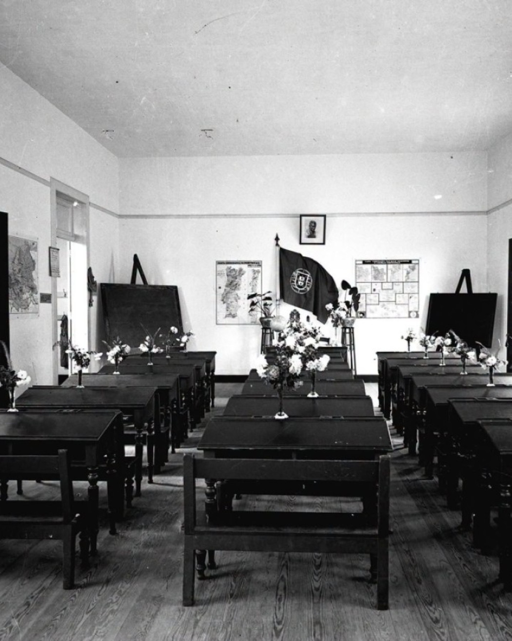Sala de aulas na Madeira | Após 1930